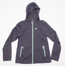 Kids/Girls REI Hooded Sweatshirt Zip Front Hoody Purple Size Large L 14-16