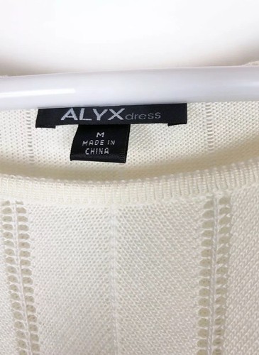 NWT ALYX Mujeres Beige Vestido de punto Tamaño mediano M - Imagen 4 de 10