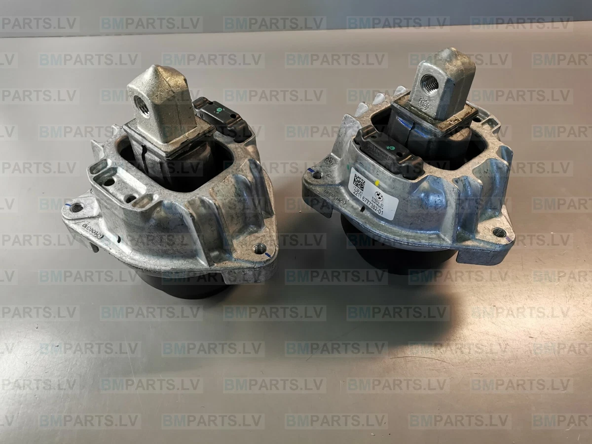 NEW GENUINE BMW F07 GT F10 F11 F01 & LCI ENGINE MOUNT PAIR 6777381 