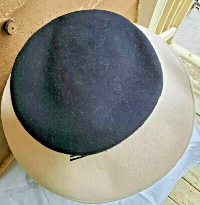 Vintage Michael Howard Mr Charles Wool Hat Black Plumes  display picture 3