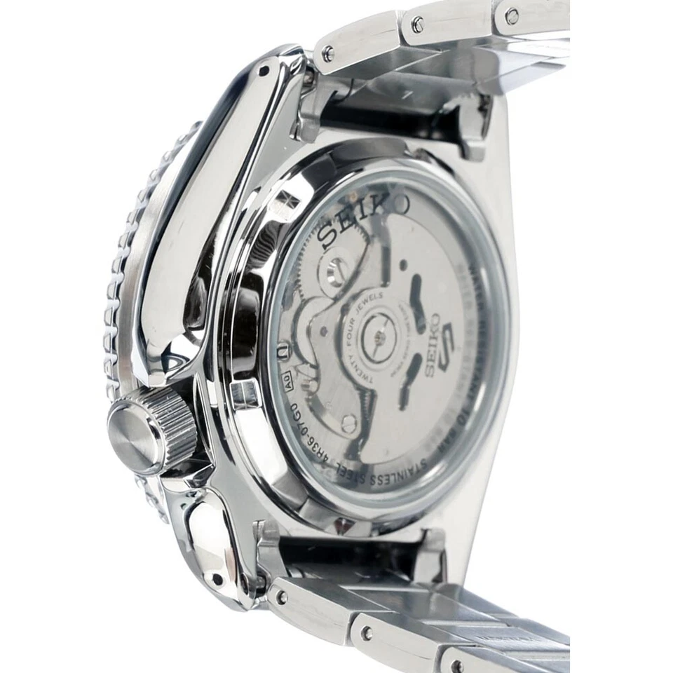 SEIKO 5 SPORTS AUTOMATIC SRPD51K1 MEN'S WATCH BLUE 4R36 41-HOUR 100M with BOX - image 4 of 4