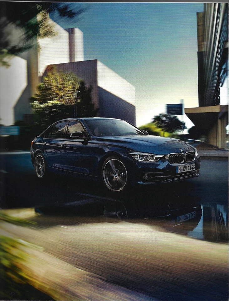 BMW 3-Series Saloon & Touring F30 & F31 2015-2016 UK Market Sales Brochure - Image 4 of 4