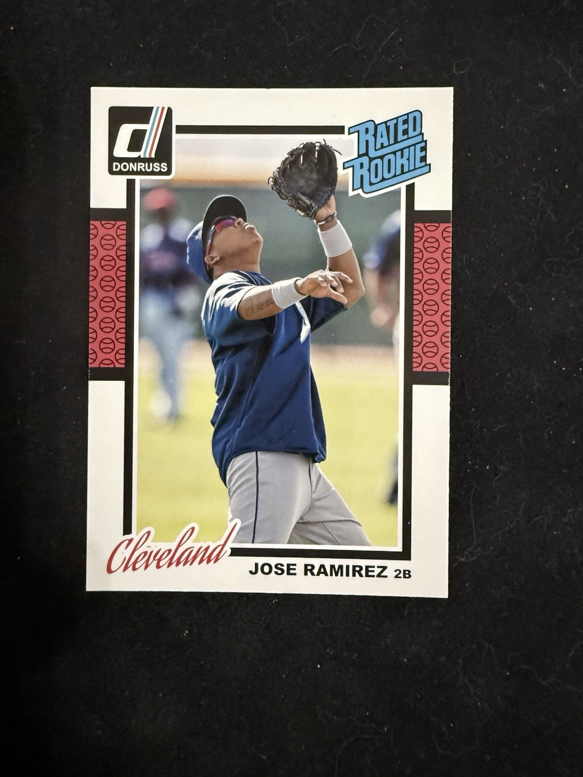 JOSE RAMIREZ ROOKIE CARD 2014 Donruss RATED Rookie # 258
