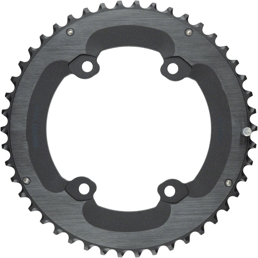MicroSHIFT Sword 46T Aluminum Chainring - 110 Asym BCD for 2x 910-Speed Cycling 10190₽