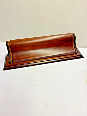 18 x 4 3/8 x 4'' Wood Moulding Traditional Shelf Mahogany Cherry Brown Stain