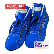 Zamp ZAMRS00100411 SFI 3.3/5 Blue Size 11 Suede Driving Shoe Performance Parts