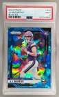 125744355 J.J. McCarthy 2024 Panini Prizm #400 Blue Ice Rookie RC /99 PSA 9