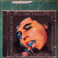 Used Audio Music CD Bryan Ferry Roxy Street Life Album Reprise 20 Great Hits '89