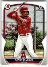 2023 Bowman #BP-19 Randy De Jesus Prospects 1st Los Angeles Angels Baseball