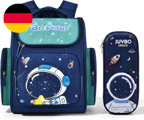 Amythe Schulrucksack Jungen 8-15 Jahre, Wasserdichte Schultasche FüR 3.-10. Klas-image
