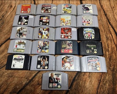Nintendo 64 N64 Bundle 21x Video Game Lot-All Cleaned-Tested-Top Gear-Star Wars
