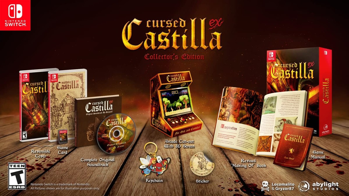 Cursed Castilla EX Collector's Edition (Limited Run) - Nintendo