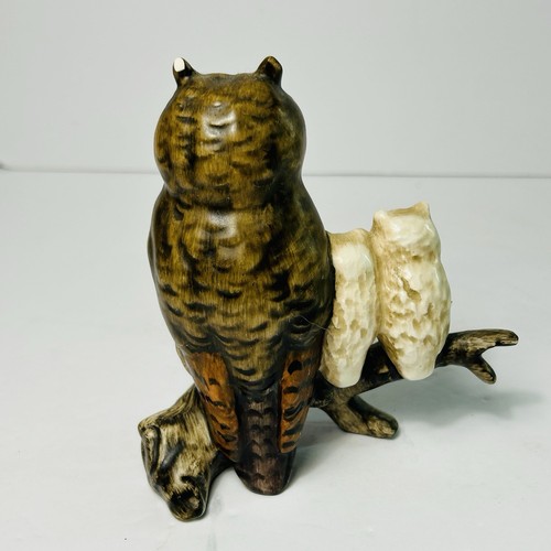 Goebel Owl Family on Branch Figurine Owlets Vintage West Germany 4.5" - Picture 5 of 9
