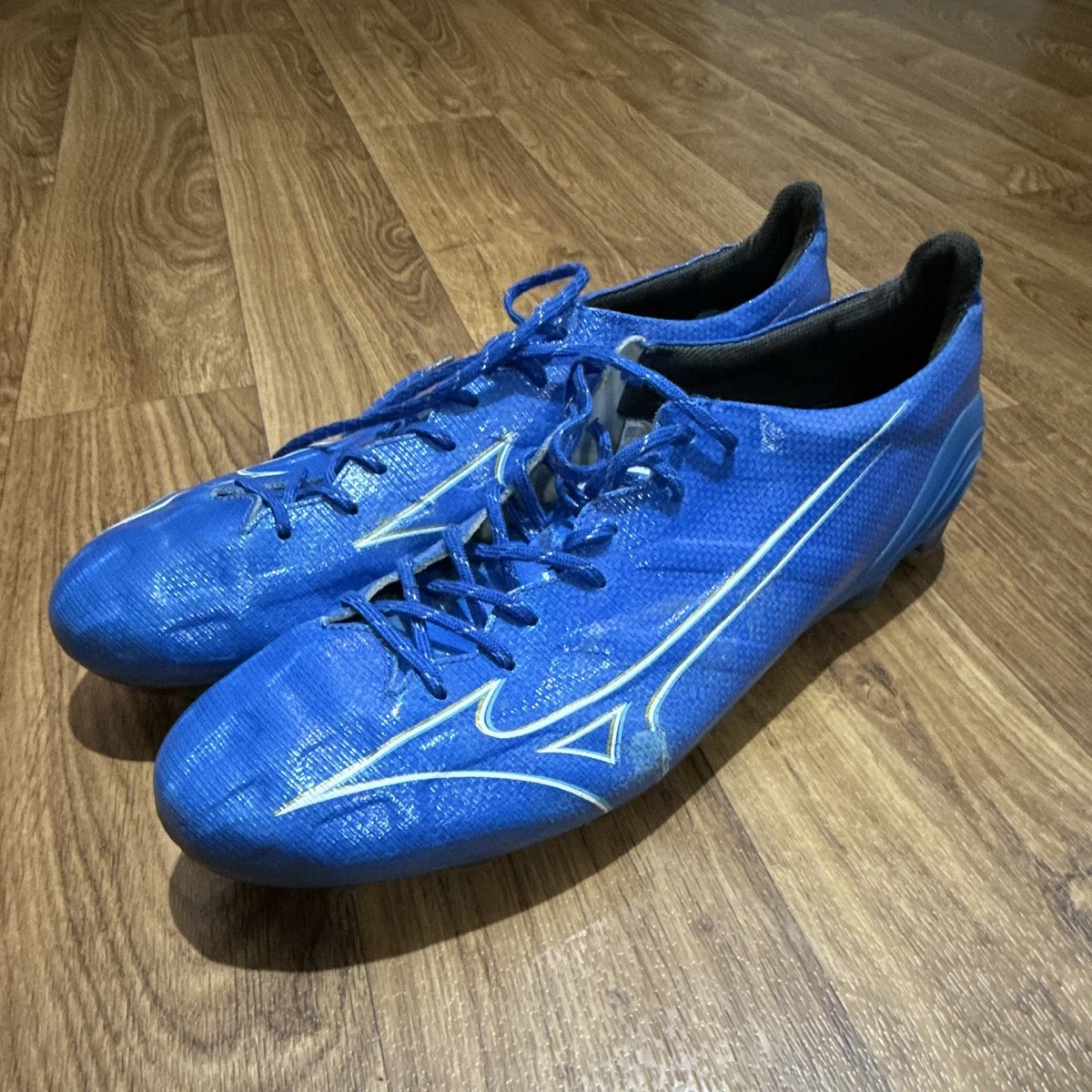 美津浓蓝色足球鞋与钉鞋男| eBay