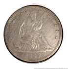1859-S Seated Liberty Half Dollar Coin Reeded San Francisco No Motto Collection