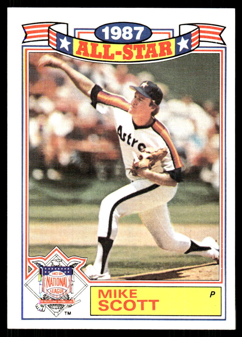 Mike Scott 1988 Topps #21 Astros FREE SHIPPING StackedPacks