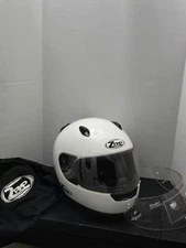 Zamp Helmets FSA-1 Auto Full Face Motorcycle Helmet White Size Adult Medium