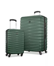 Samsonite Uptempo X Hardside 2 Piece Carry-on and Large Spinner Set Color: Green