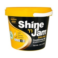 Ampro Shine 'N Jam Extra Hold Conditioning Gel, Extra Hold, 4 Lb/ 1.81 Kg
