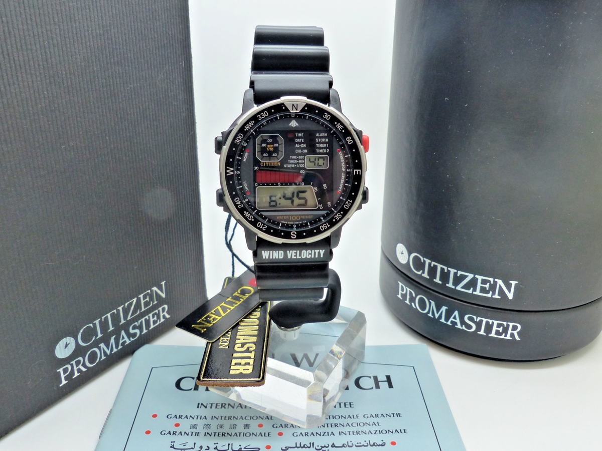 CITIZEN Windsurfer D060 Iconic Vintage NOS So Very Rare 42-8035-50