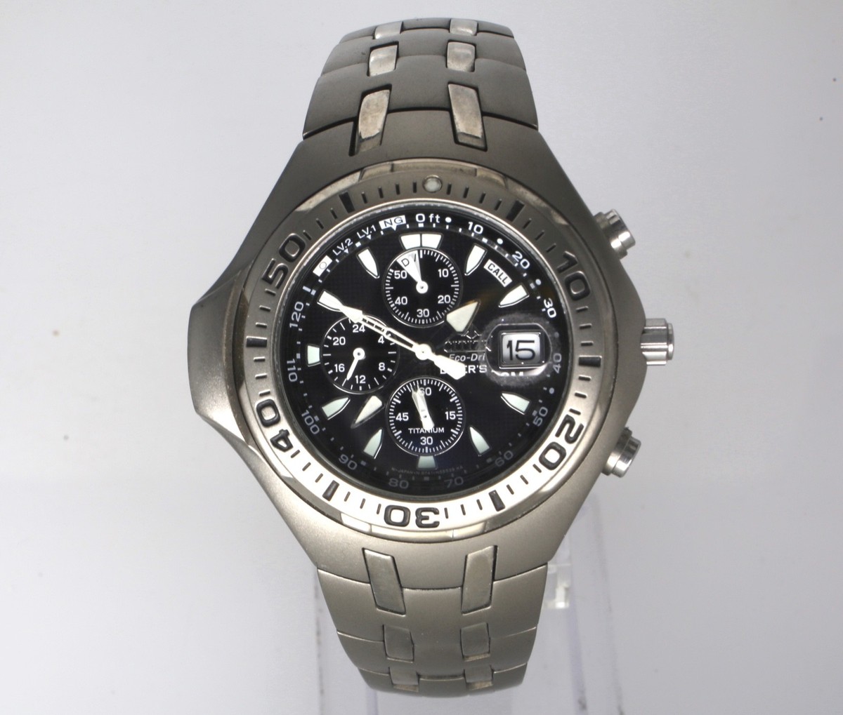 Citizen Eco-Drive 44mm Titanium Promaster Depth Meter B741-H31535