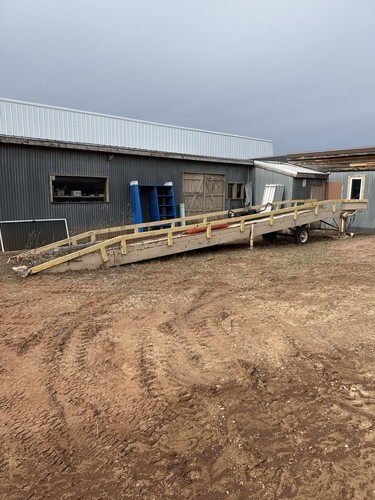 Portable Yard Ramp Loading Dock | Heavy Duty Steel