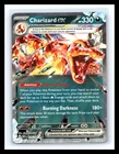 💥 Pokémon TCG Charizard EX Holo Double Rare Card 125/197 Sv03: Obsidian Flames