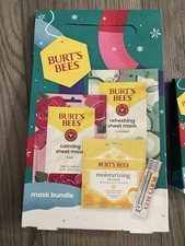 Burt s Bees Mask Bundle Gift Set New Sealed