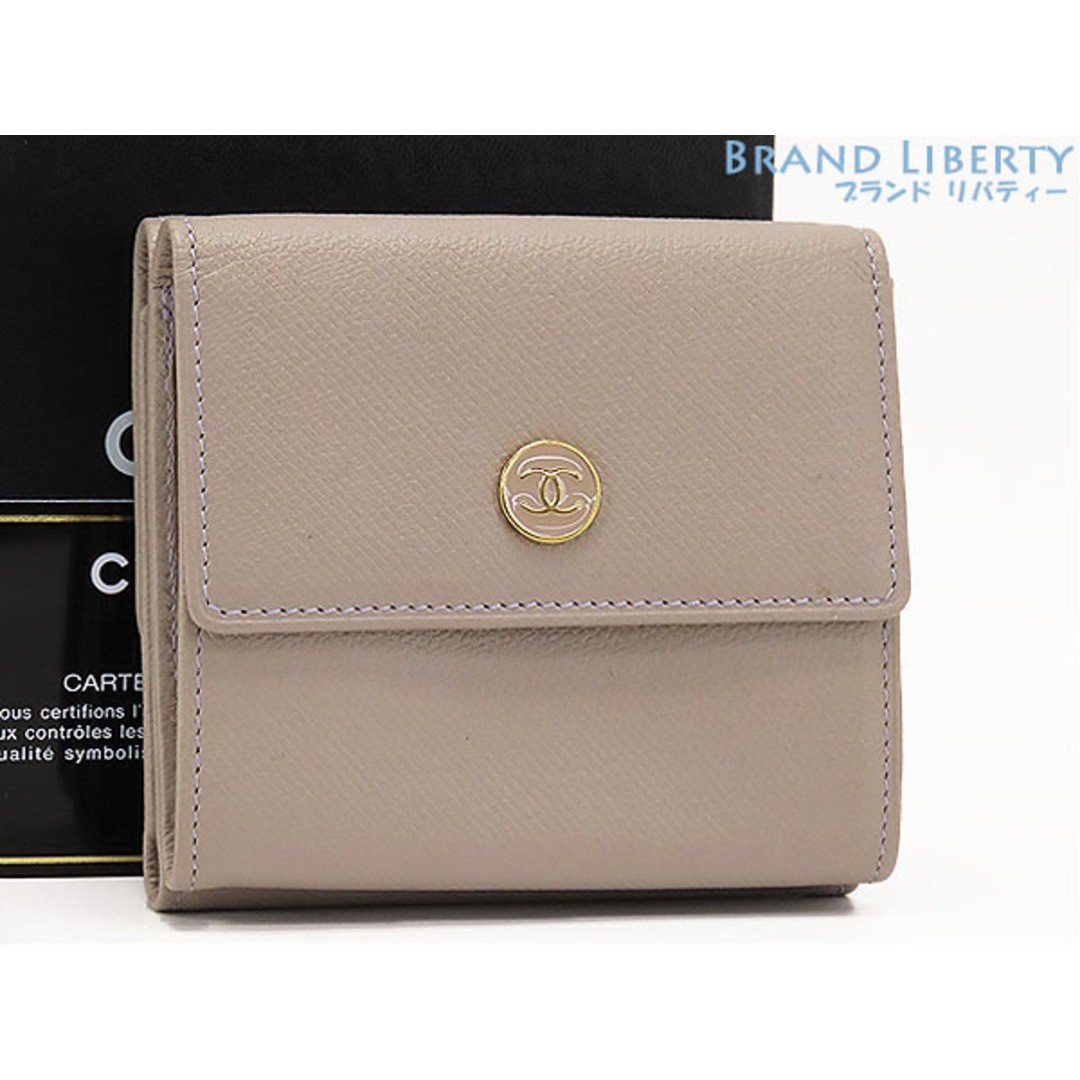 CHANEL Super  Condition  Coco Button W Hook Walle… - image 1