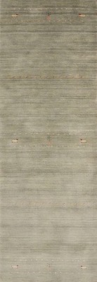 Tribal Gabbeh Style Runner Rug 2x10 Ft Modern Oriental Indian Wool Carpet
