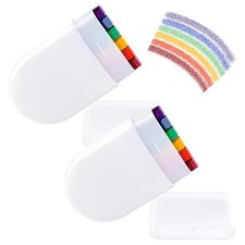 2 Pcs Face Body Paint-Gay Pride Day Flag Face Paint-LGBT Stripe Crayon9120