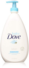 Baby Dove Rich Moisture Face and Body Lotion, 20 Fl Oz Pack of 4 