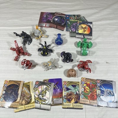 Vintage Bakugan Battle Brawlers Lot of 11 Figures With Cards READ