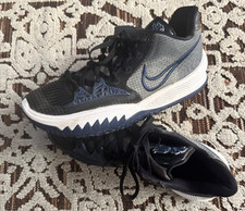 Men’s Amazing Shoes Size 10.5 Nike Kyrie Low 4 TB Black Midnight Navy Basketball