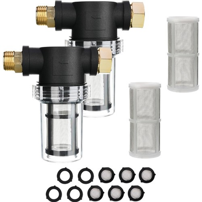 #ad Garden Hose Filter for Pressure Washer Inlet Inline Sediment Water Filter At... $42.64