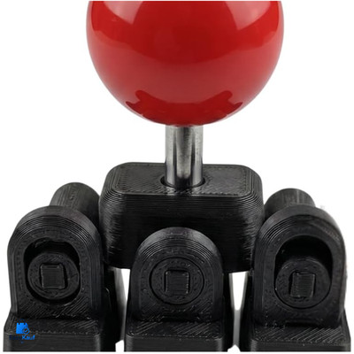 3D Druck Joystick Tastenkappe WASD Mechanisch Retro Gaming Zubehör Schwarz Rot