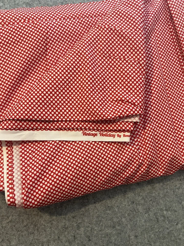 Vintage Holiday Cotton 108 Backing Bonnie And Camille Moda Fabrics 4+yards - Image 2 of 2