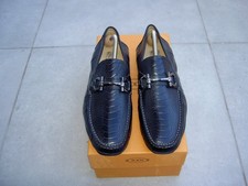 SALVATORE FERRAGAMO  HERRENSCHUHE - SLIPPER, SCHLANGENLEDER. GR:45 NEU!!!