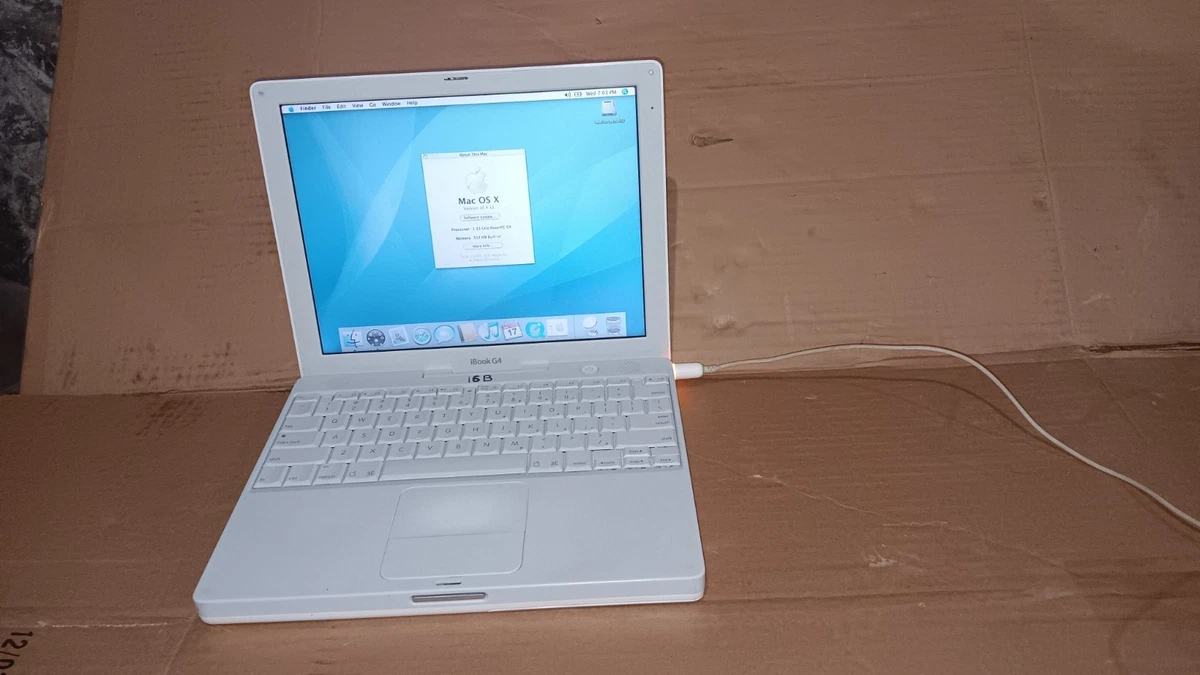 Preços baixos em Notebook Apple Mac Ibook G4 | eBay