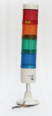 PATLITE P57 Signalturmleuchte Ohne Summer/Blinkender Industrieller Indikator
