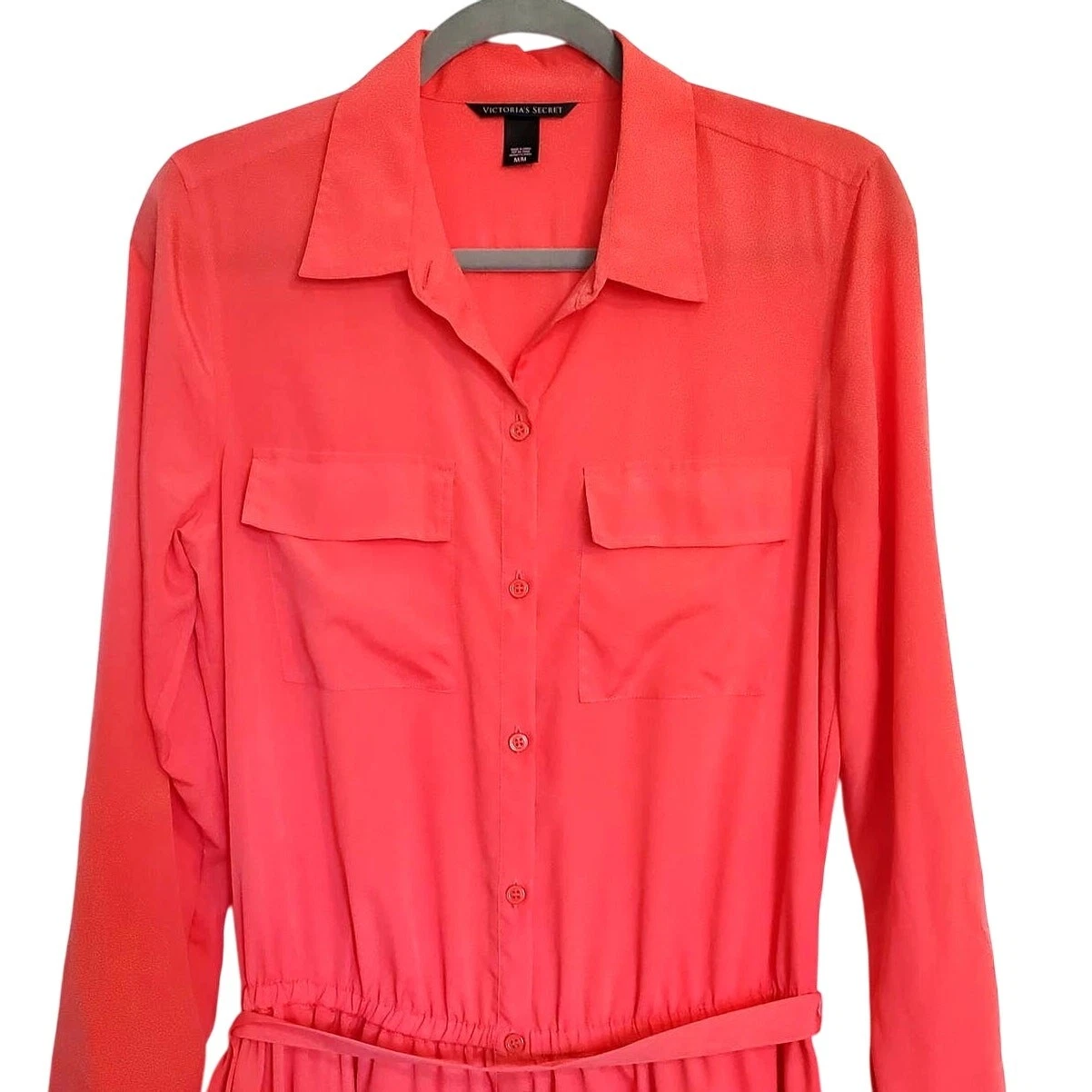UNDERCOVER Camicia Victoria Secret Whimsy Peach abito e fascia M elasticizzata vita bassa leggera