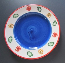 Laura Ashley 8" Plate Garden Posy Made and Hand Decorated in England Vintage EUC