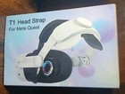 Comfort Strap For Meta Quest Virtual Reality Headset New Black Gaming