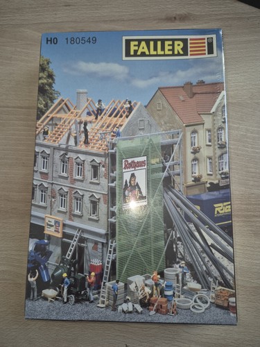 Faller H0 180549: Decoración de obra - 225 piezas - Sin abrir en embalaje original | Condition: Neu