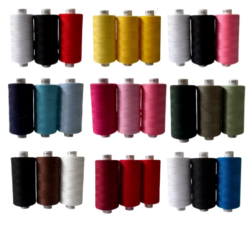 Coats Moon Sewing Thread Pack – 3 Spools | Quality Polyester Thread Sets - Image 1 of 1