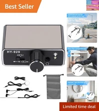 Versatile Water Leak Detector, Rechargeable with High-Def Earphones, 6.7” Tall