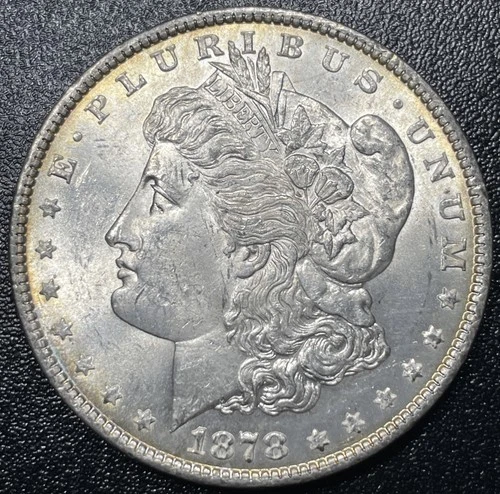 1878-P 7TF Reverse 79’ Morgan Silver Dollar $1 Uncirculated