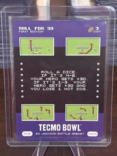 Play 18 - ROLL FOR 30 - Bo Jackson Battle Arena Tecmo Bowl #PL18