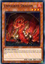 Unmasked Dragon EGO1-EN016 Egyptian God Deck: Yu-Gi-Oh 1st Edition NM