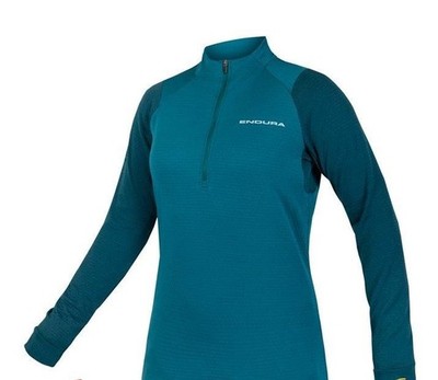 ENDURA DAMEN DEEP TEAL SINGLETRACK FLEECE GRÖSSE SMALL UVP 69,99 £